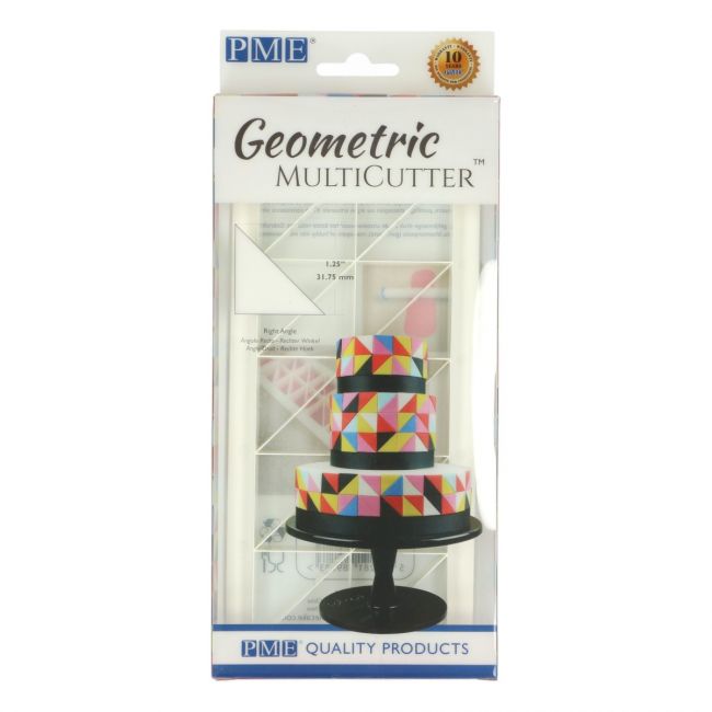 PME Right Angle Triangle Geometric Cutter Set of 3 - SimplyCakeCraft