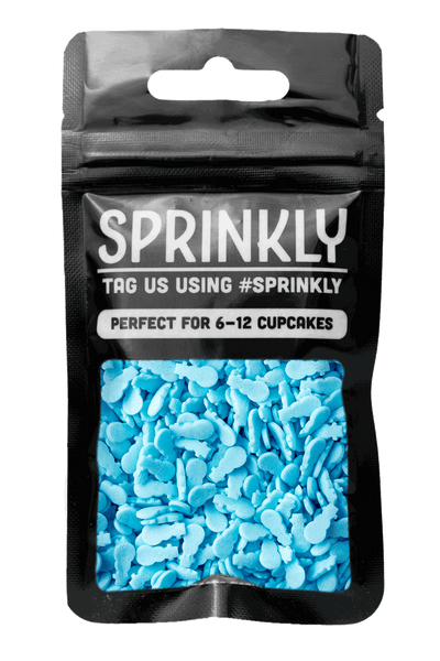 Sprinkle Shapes - Snowmen ⛄️ (Blue) - SimplyCakeCraft