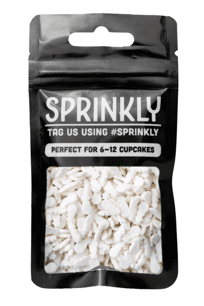 Sprinkle Shapes - Snowmen ⛄️ (White) - SimplyCakeCraft
