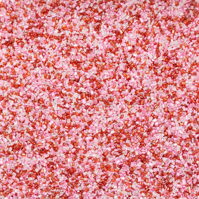 Sparkling Sugar - Pink, White & Red (Valentines Mix) Sprinkles Sprinkly 