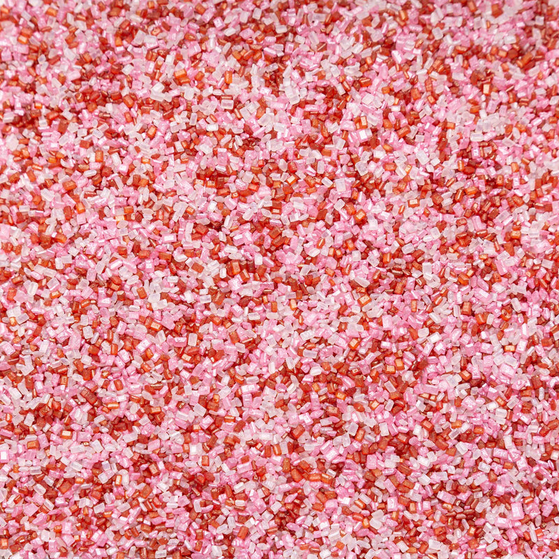 Sparkling Sugar - Pink, White & Red (Valentines Mix) Sprinkles Sprinkly 