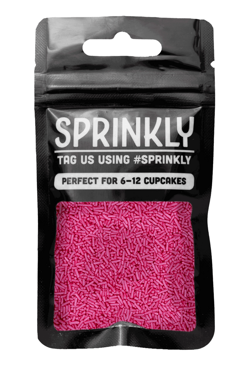 Pink Sugar Strands - Cake Decorations - SimplyCakeCraft