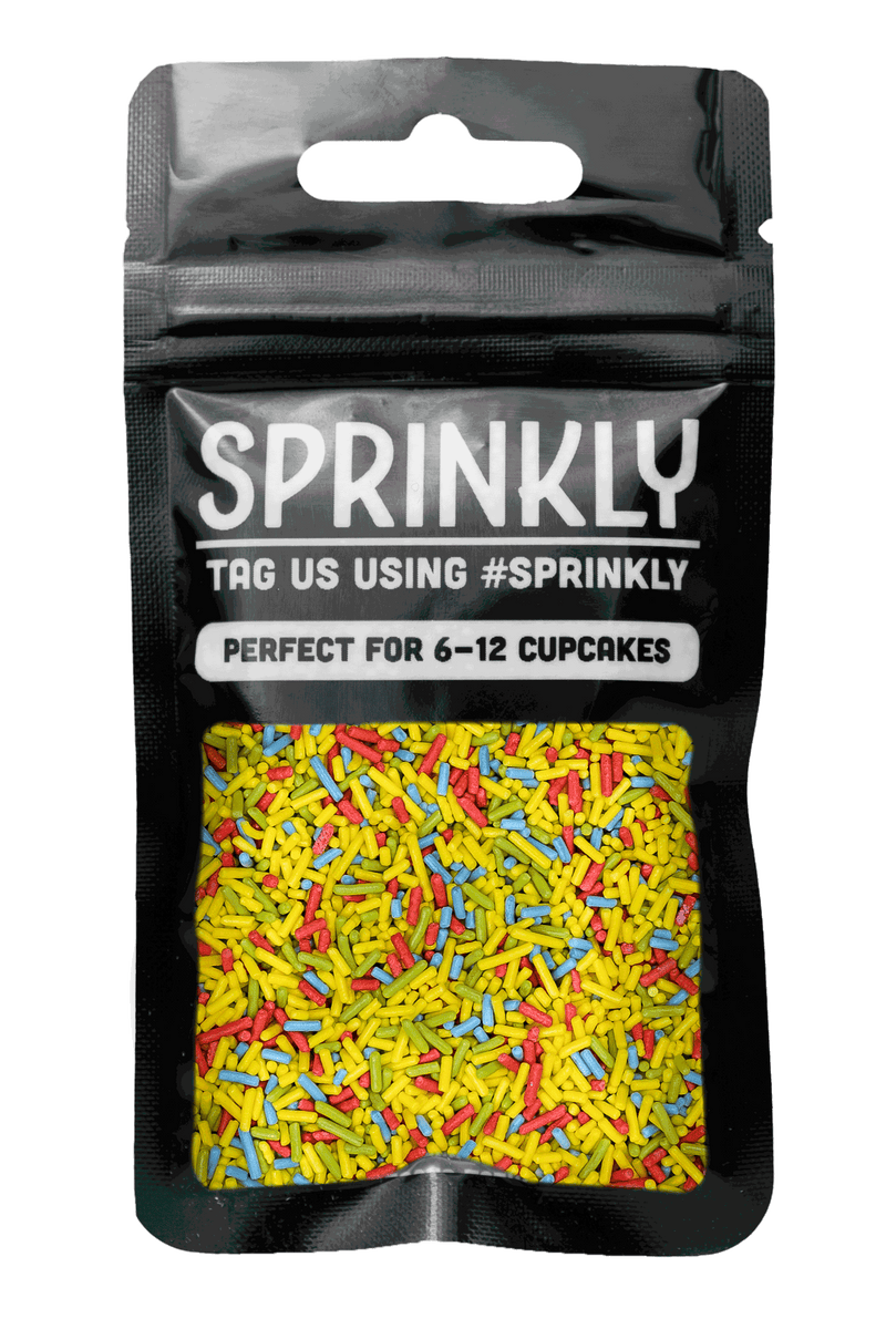 Pudsey Themed Cake Sprinkles 30g - SimplyCakeCraft