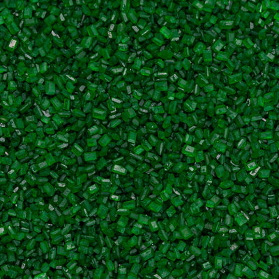 Sugar Crystals - Green Sprinkles Sprinkly 