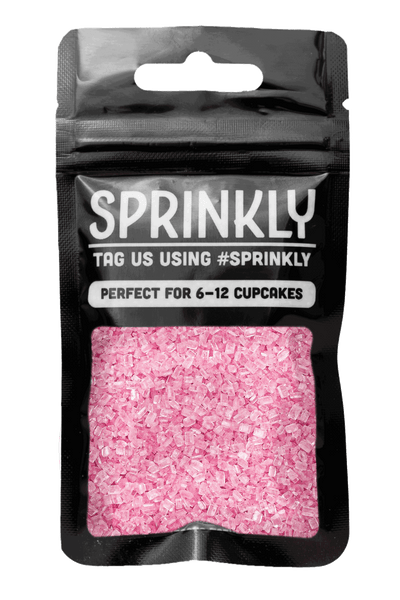 Sugar Crystals - Pink - SimplyCakeCraft