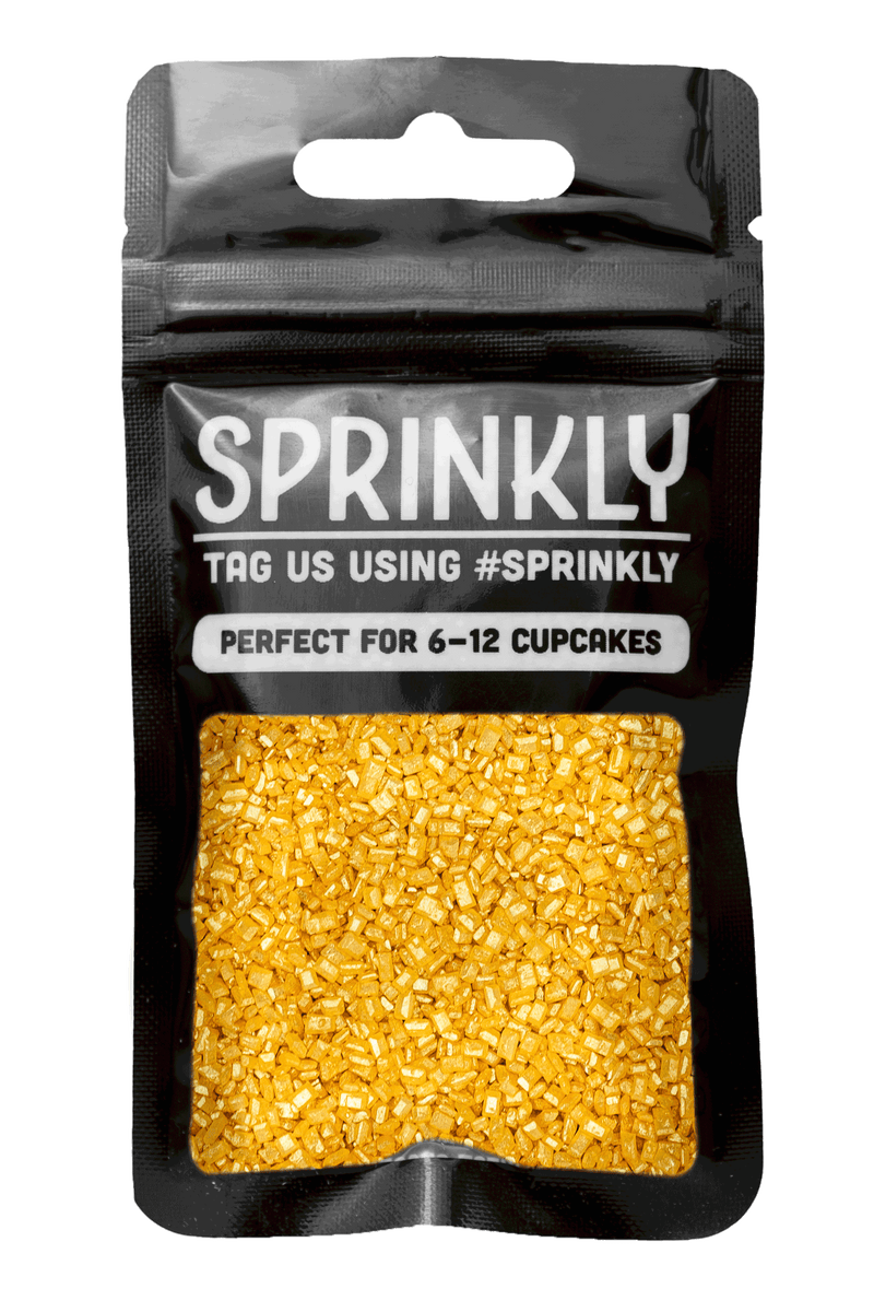 Sparkling Sugar - Gold - SimplyCakeCraft