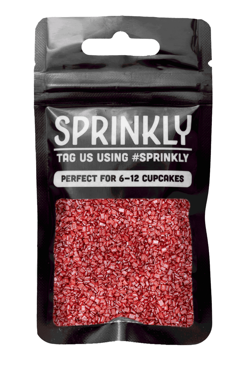 Sparkling Sugar - Red - SimplyCakeCraft