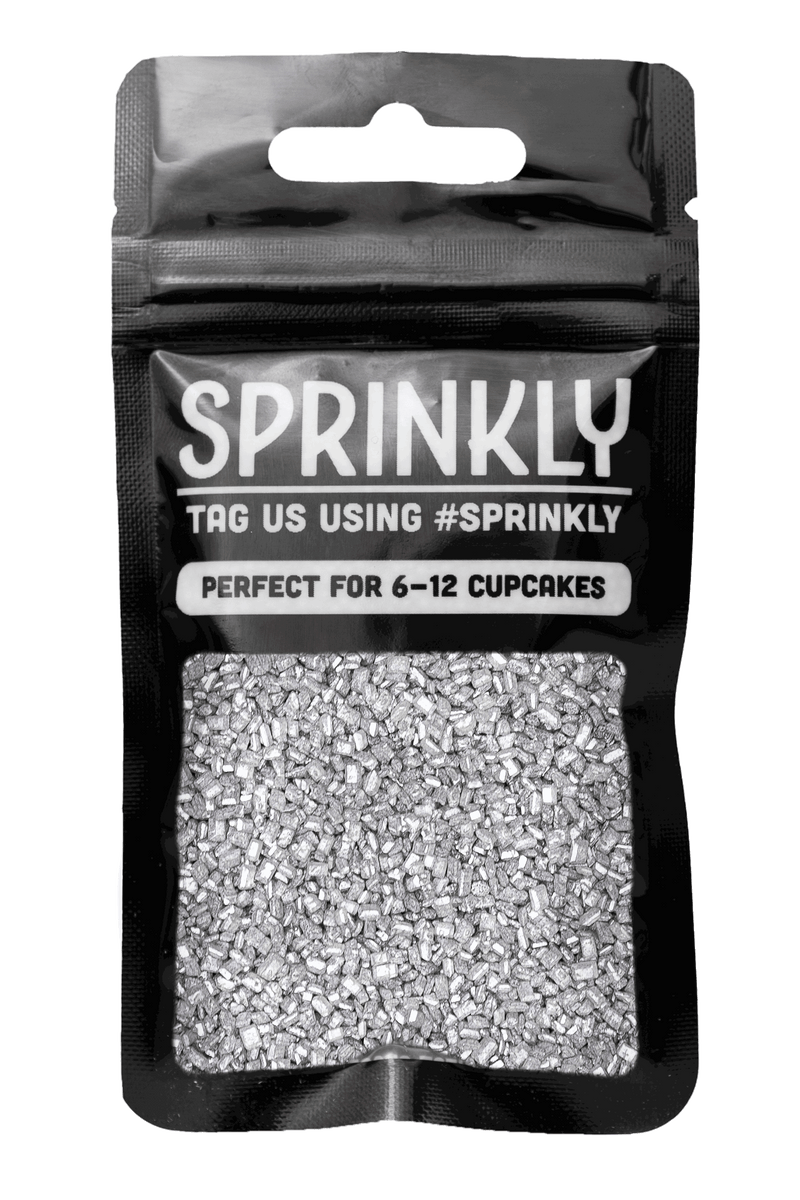 Sparkling Sugar - Silver - SimplyCakeCraft