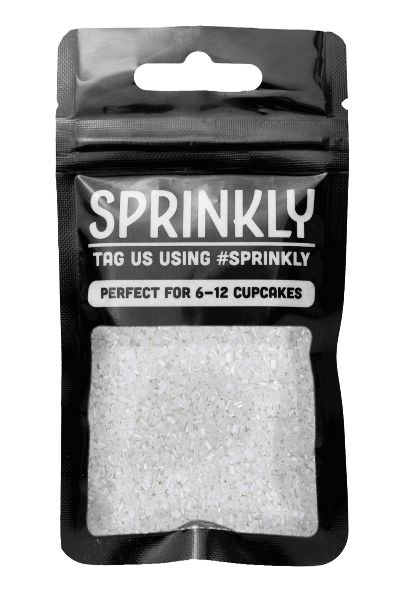 Sparkling Sugar - White - SimplyCakeCraft