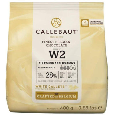 Callebaut Belgian Chocolate - White - SimplyCakeCraft