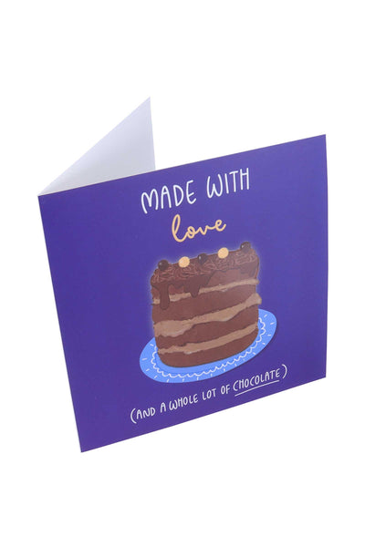 'With Love & Chocolate' Greeting Card Greeting & Note Cards PME 