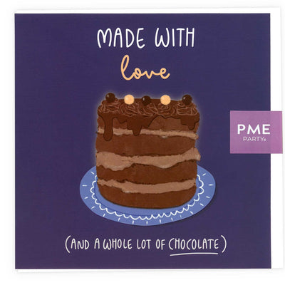 'With Love & Chocolate' Greeting Card Greeting & Note Cards PME 